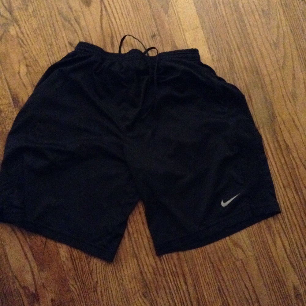 Nike Dri fit men's black shorts med size